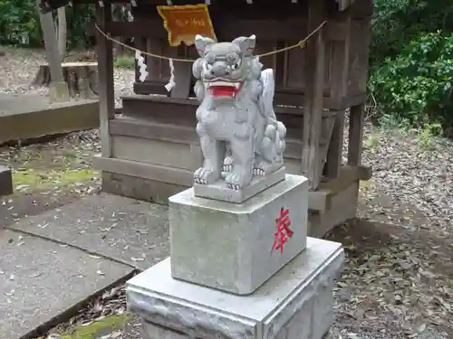八幡神社の狛犬