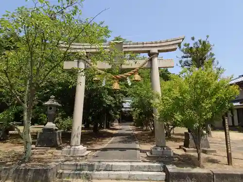 片岸神社の鳥居