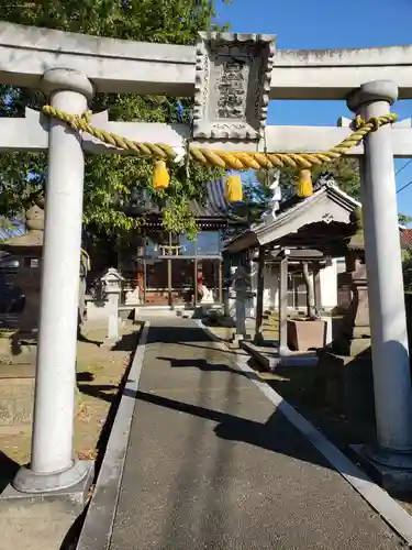 白山姫神社の鳥居