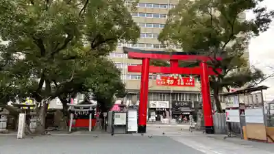 開口神社の鳥居