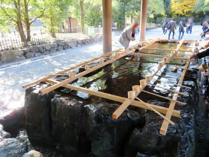 伊勢神宮外宮(豊受大神宮)の手水舎