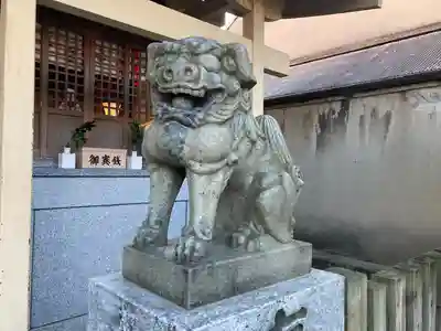櫛田神社の狛犬