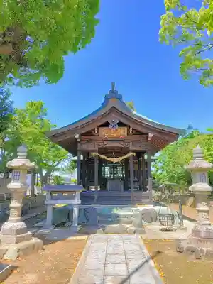 津島社の本殿・本堂