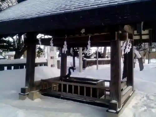 江南神社の手水舎