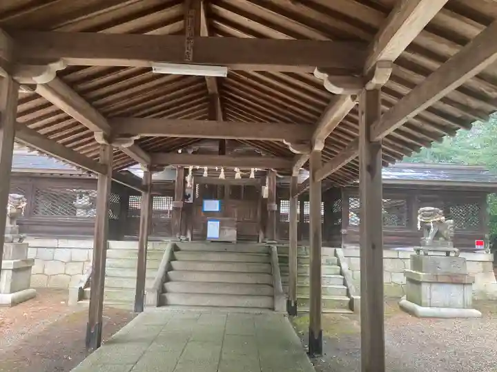阿自岐神社の本殿・本堂