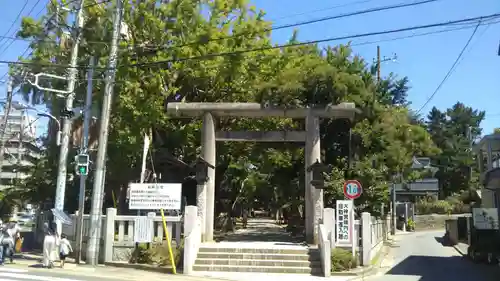 意富比神社の鳥居