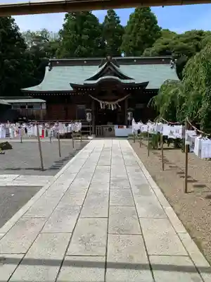 常陸第三宮　吉田神社の本殿・本堂