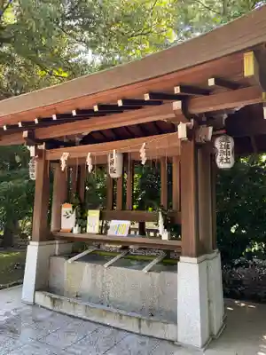 進雄神社の手水舎