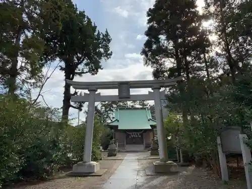 岩井神社の鳥居