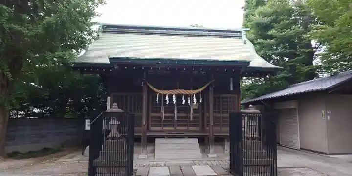 三ツ和氷川神社の本殿・本堂