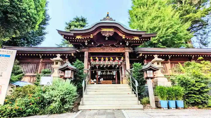 鳩ヶ谷氷川神社の山門・神門