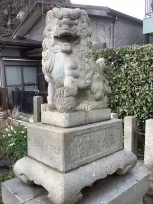 神明社(露橋神明社)の狛犬