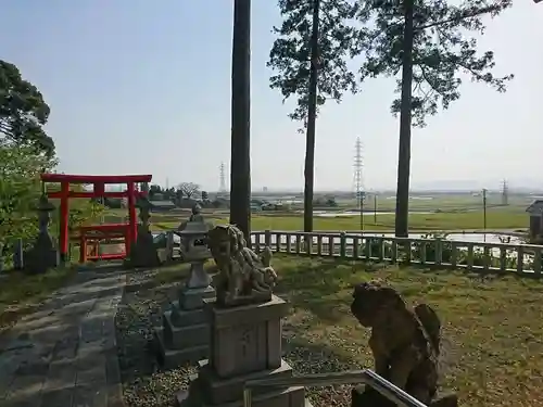 多禰神社の景色