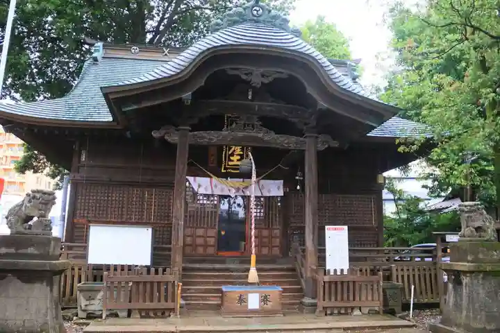 阿邪訶根神社の本殿・本堂