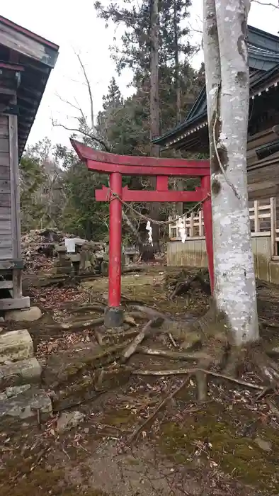 荒雄川神社の鳥居