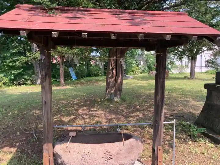 幕別神社の手水舎