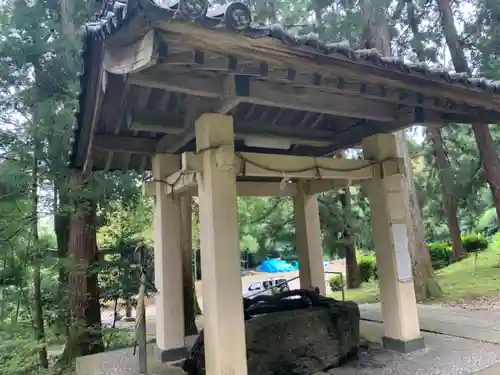 劒神社の手水舎
