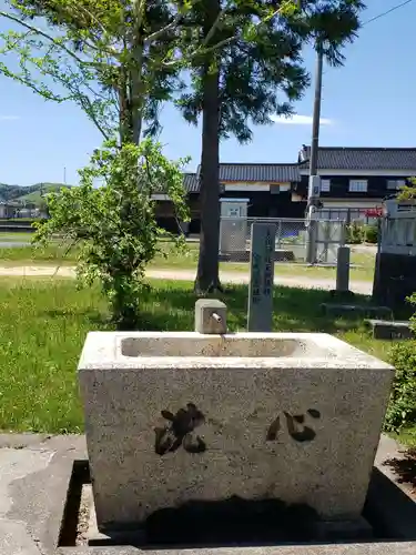 太田神社の手水