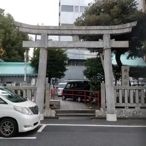 椙森神社の鳥居