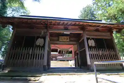 田村神社の山門・神門