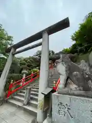 足利織姫神社の鳥居