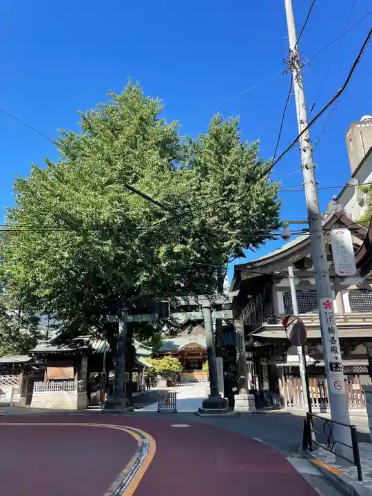 湯島天満宮の鳥居