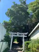 大六天神社の鳥居