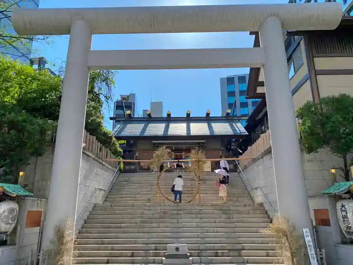 芝大神宮の鳥居