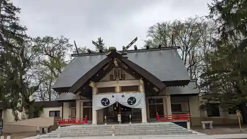 帯廣神社の本殿・本堂