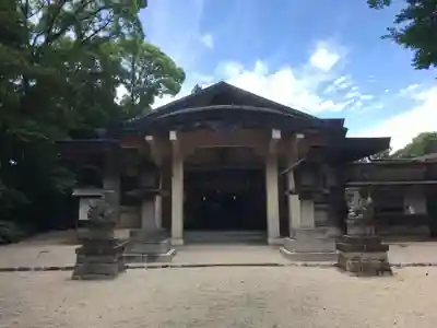 津八幡宮の本殿・本堂