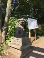 芽生神社の狛犬