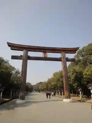 橿原神宮の鳥居
