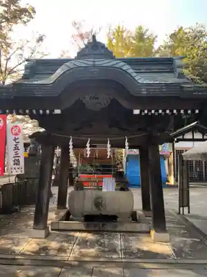 日枝神社水天宮の手水舎