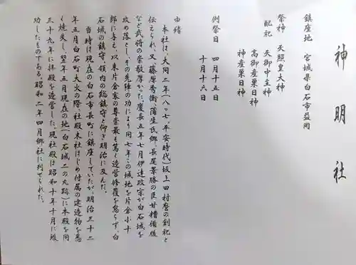 神明社(宮城県)