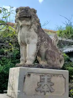 玉姫稲荷神社の狛犬