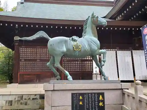 熊本縣護國神社の像