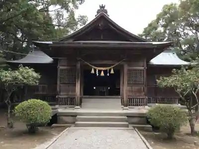 江田神社の本殿・本堂