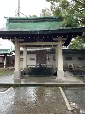真清田神社の手水舎