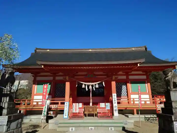 石和八幡宮(官知物部神社)の本殿・本堂