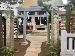 皆中稲荷神社の鳥居