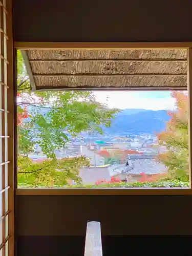 金福寺の景色