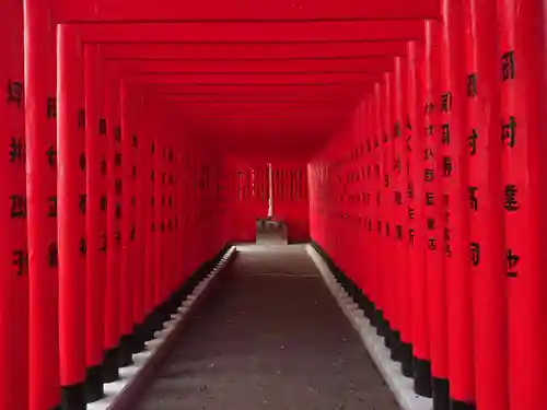 雨宮社の鳥居