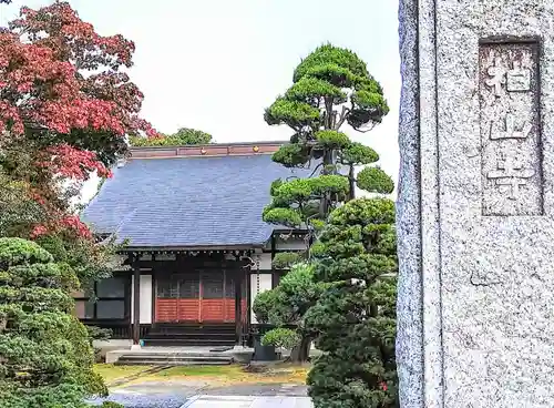 柏山寺の本殿・本堂