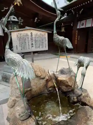 櫛田神社の手水舎