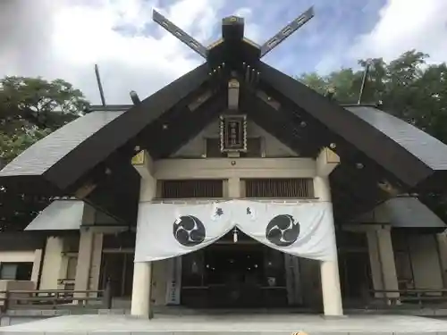 帯廣神社の本殿・本堂
