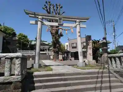 久里浜若宮神社の鳥居