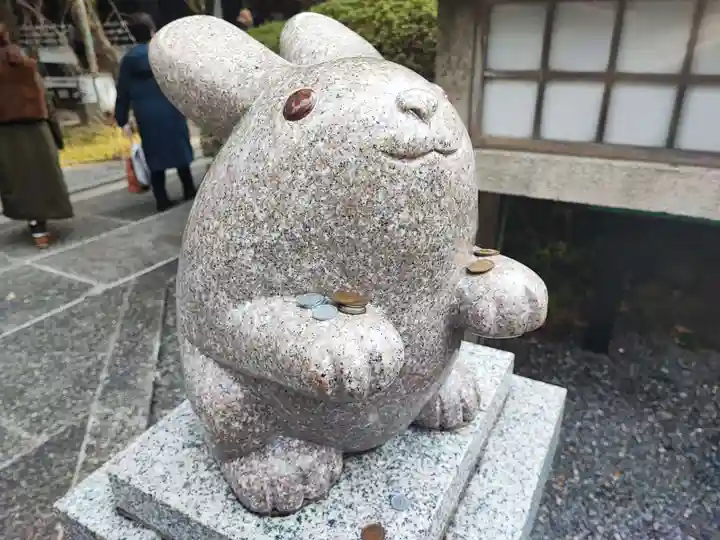 岡崎神社の狛犬