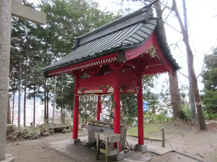 高瀧神社の手水舎