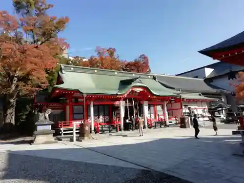 深志神社の本殿・本堂