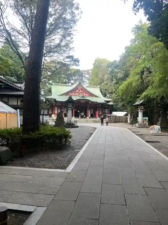 世田谷八幡宮の本殿・本堂